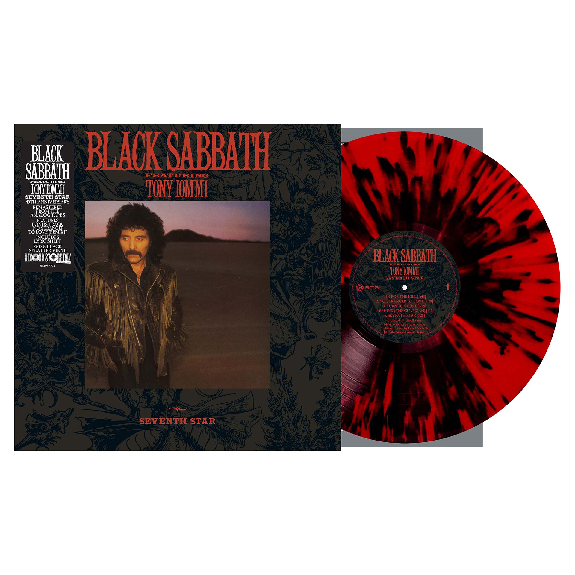 Black Sabbath: Black Sabbath - Seventh Star - 1LP - Red & Balck