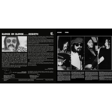 Blonde On Blonde - Rebirth - 1LP - Crystal Clear Amber Vinyl  [RSD 2026]