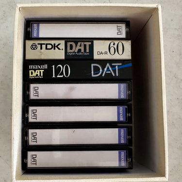 PIONEER - DAT-07 DIGITAL AUDIO TAPE DECK AND TAPES