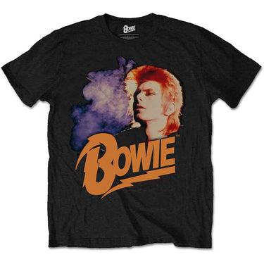 Bowie Retro Black T-Shirt