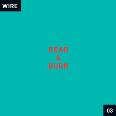 Wire - Read & Burn 03 + - - 1LP - Black vinyl  [RSD 2026]