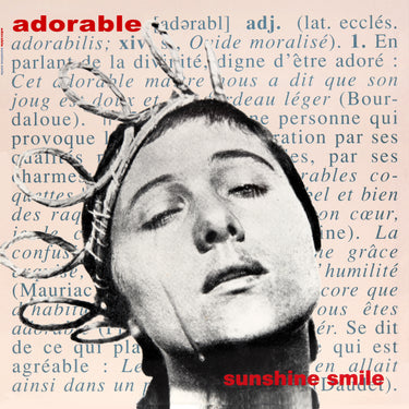 Adorable - Sunshine Smile - 12" - Transparent Orange Vinyl  [RSD 2026]