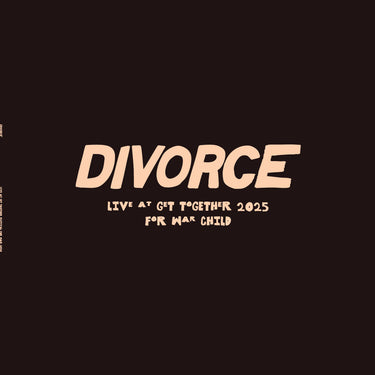 Divorce - Live at Get Together 2025 for War Child - 12" - Red Eco-Mix w/ Etching Vinyl  [RSD 2026]
