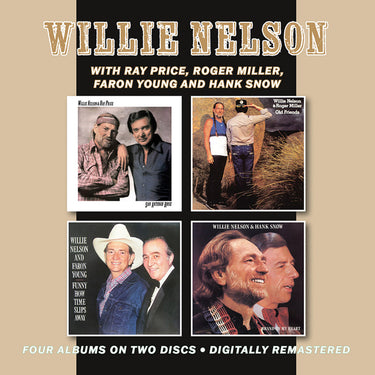 Willie Nelson - San Antonio Rose (with Ray Price) / Old Friends (with Roger Miller) / Funny How Time Slips Away (with Faron Young) / Brand On My Heart (with Hank Snow)