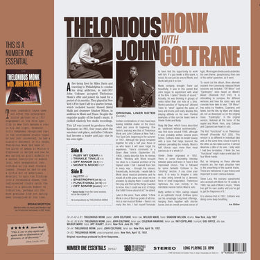 Thelonious Monk With John Coltrane