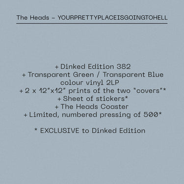The Heads - YOURPRETTYPLACEISGOINGTOHELL