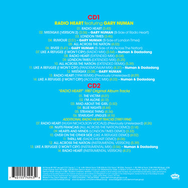 RADIO HEART FEATURING GARY NUMAN - ALL ACROSS THE NATION - A COLLECTION