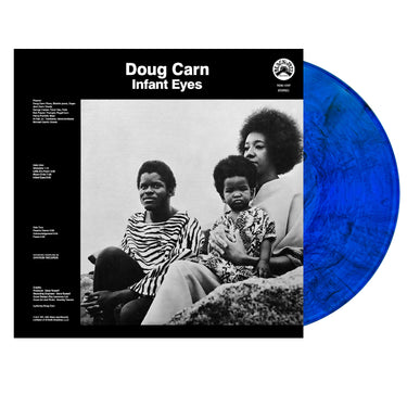 Blue with Black Swirl LP