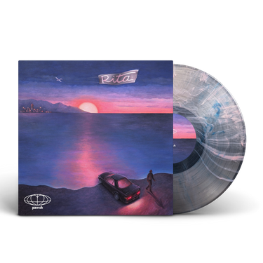 Clear w/ Pink & Blue Swirl LP