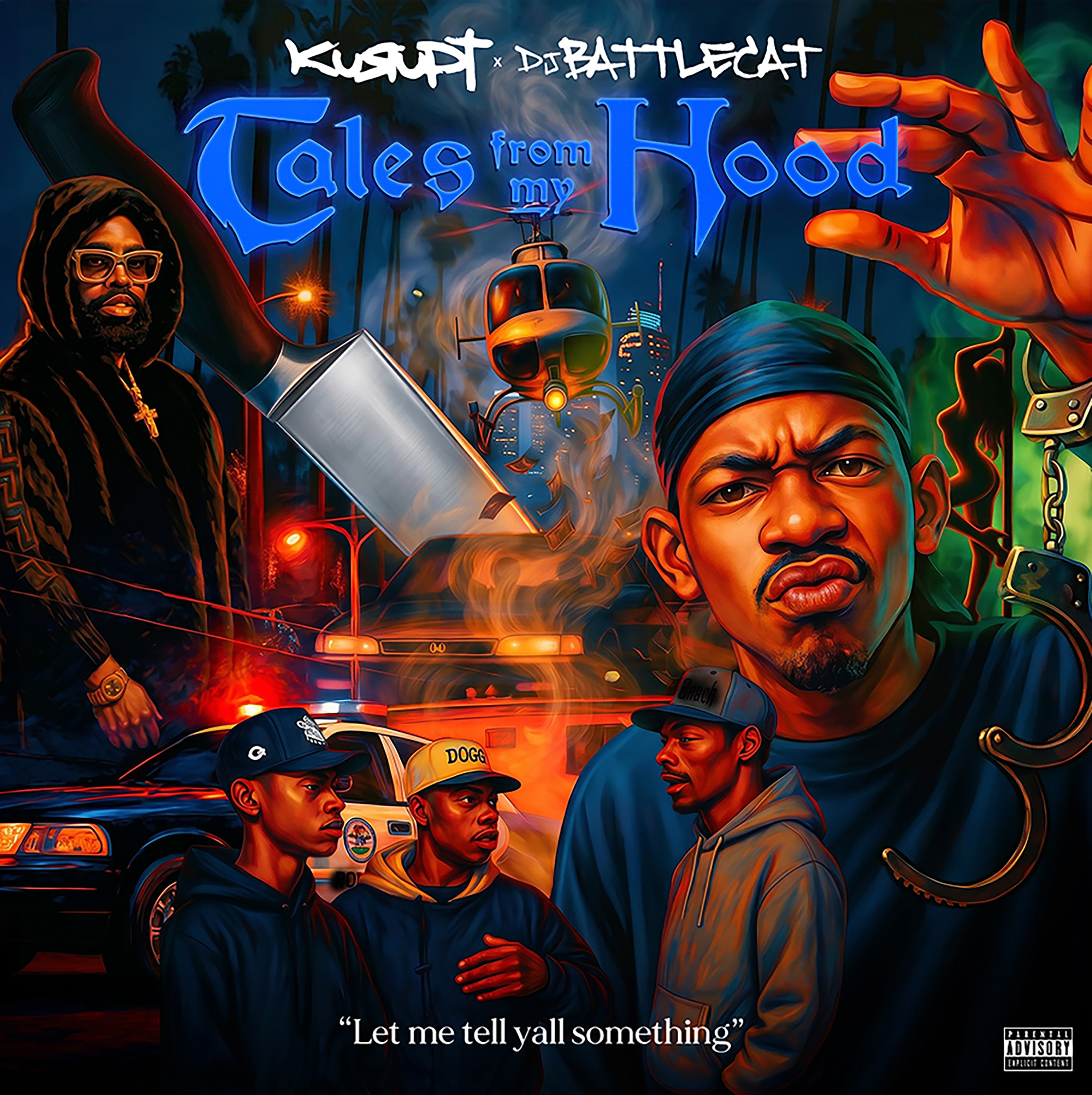 KURUPT X DJ BATTLECAT - Tales From My Hood