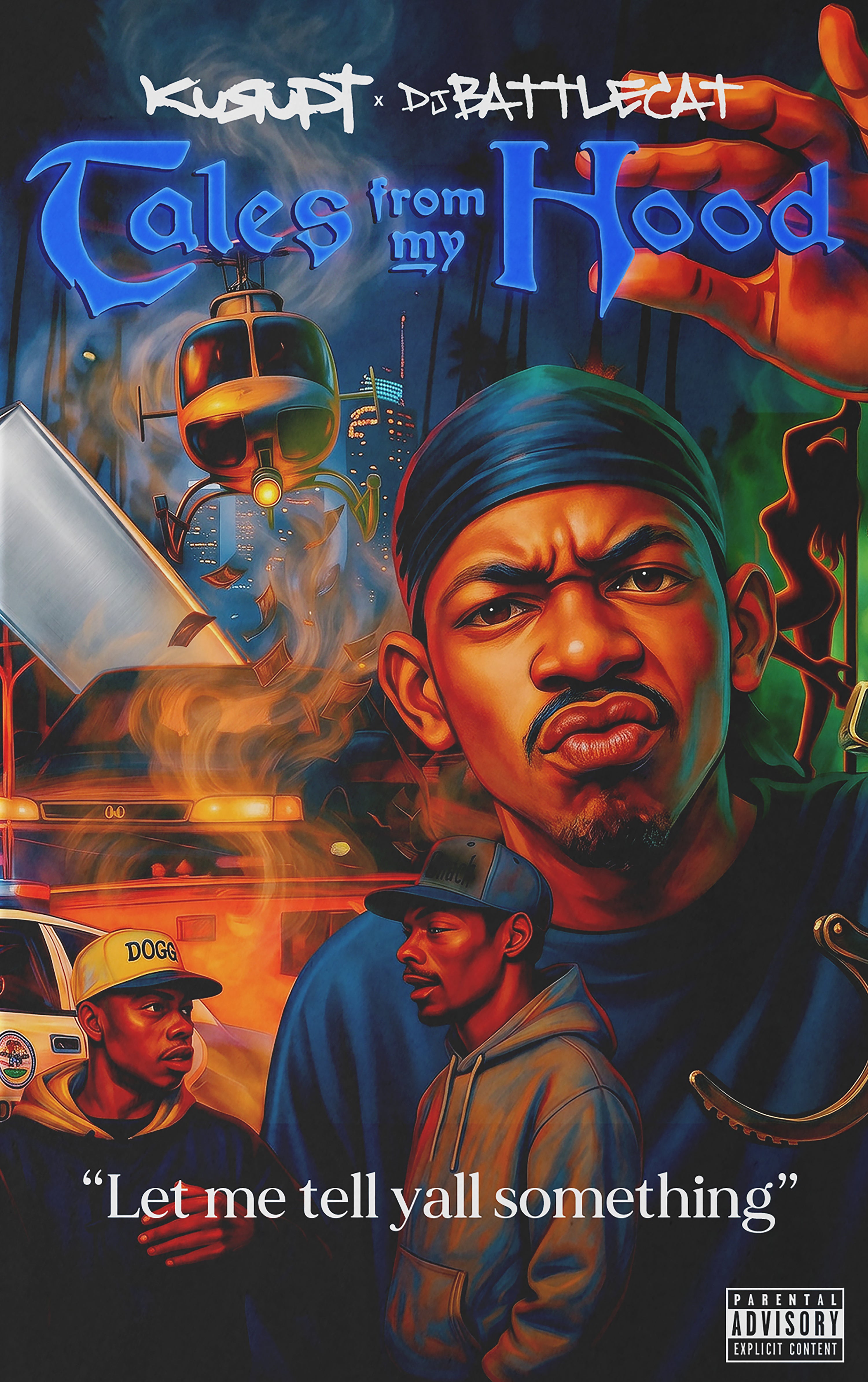 KURUPT X DJ BATTLECAT - Tales From My Hood