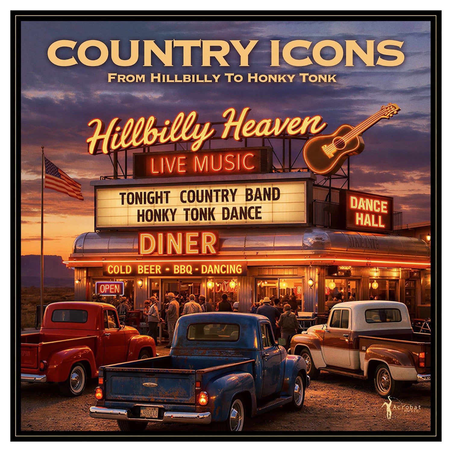 Various Artists - Country Icons: From Hillbilly To Honky Tonk [National Album Day 2026]
