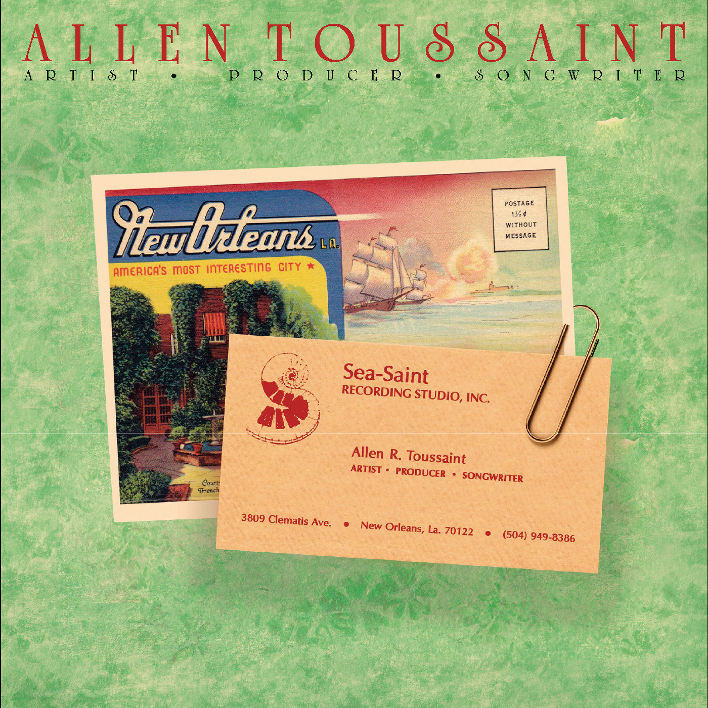 Allen Toussaint - Artist Producer Songwriter