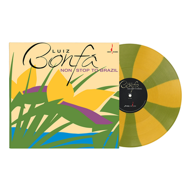 Yellow & Green Pinwheel Splatter LP