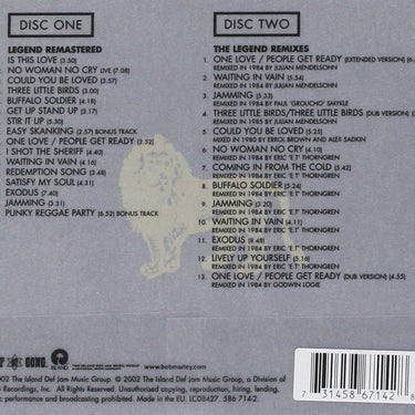 Bob Marley & The Wailers - Legend