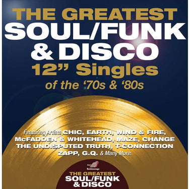 VARIOUS ARTISTS - THE GREATEST SOUL/FUNK & DISCO 12” INCH SINGLES OF THE 70s & 80s 4CD CLAMSHELL