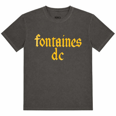 Fontaines D.C - Gothic Logo Stonewash T-Shirt