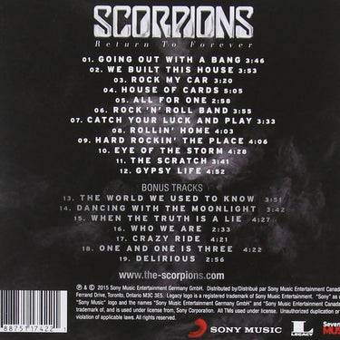 Scorpions - Return To Forever