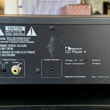 NAKAMICHI - CD PLAYER 4