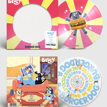 Bluey - Burger Dog / Bluey Theme Tune (Burger Dog Version) - 7" Picture Disc  [RSD 2025]