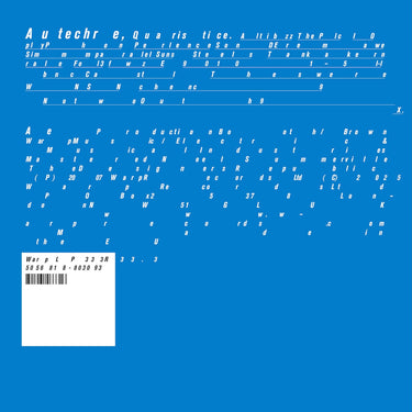 Autechre - Quaristice (2025 Reissue)
