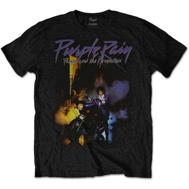 Purple Rain Black T-Shirt