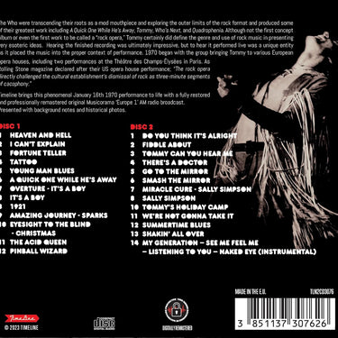 The Who - Paris 1970