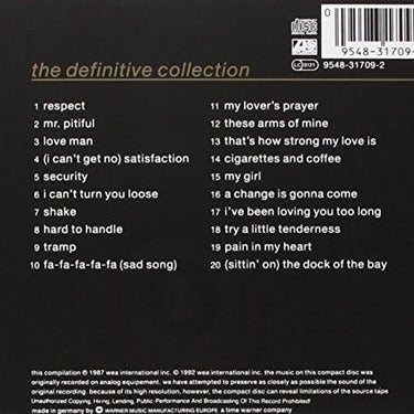 Otis Redding - The Dock Of The Bay - Definitive Collection