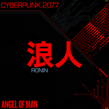 Angel of Man - RONIN: CYBERPUNK 2077 - 1LP - LimitedEdition 180g Katana CyberRed Vinyl  [RSD 2026]