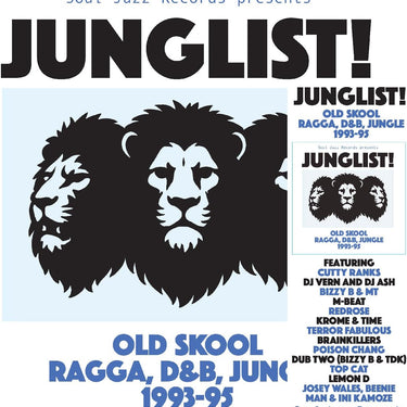 Various Artists - Soul Jazz Records Presents: JUNGLIST! Old Skool Ragga, D&B, Jungle 1993-95