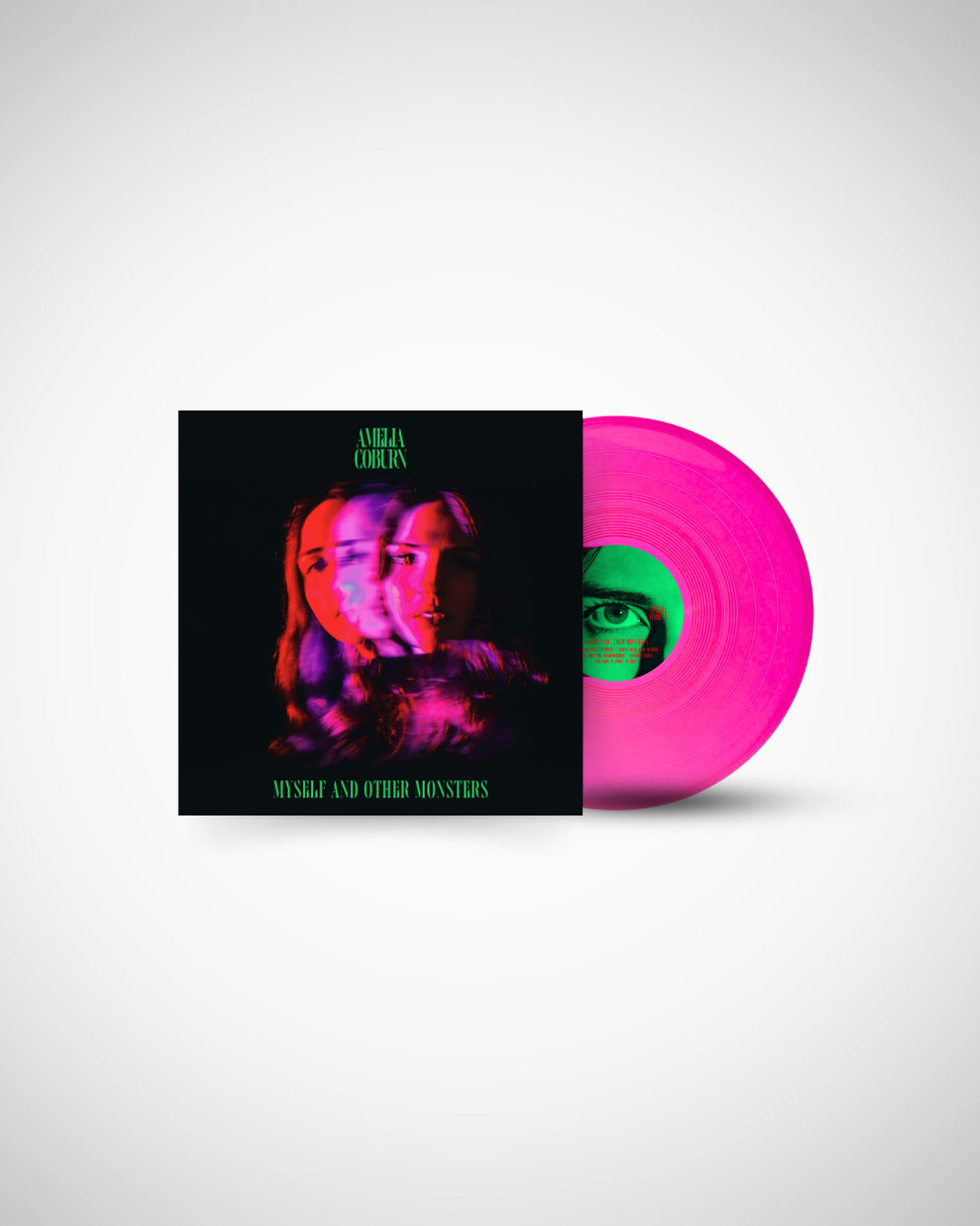 Indie Exclusive Toxic Pink LP with Signed Sleeve