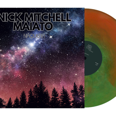 Olive Green And Orange Splatter LP