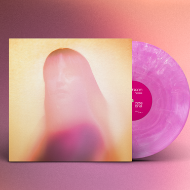Pink Marble LP with Printed Insert, Signed Postcard
