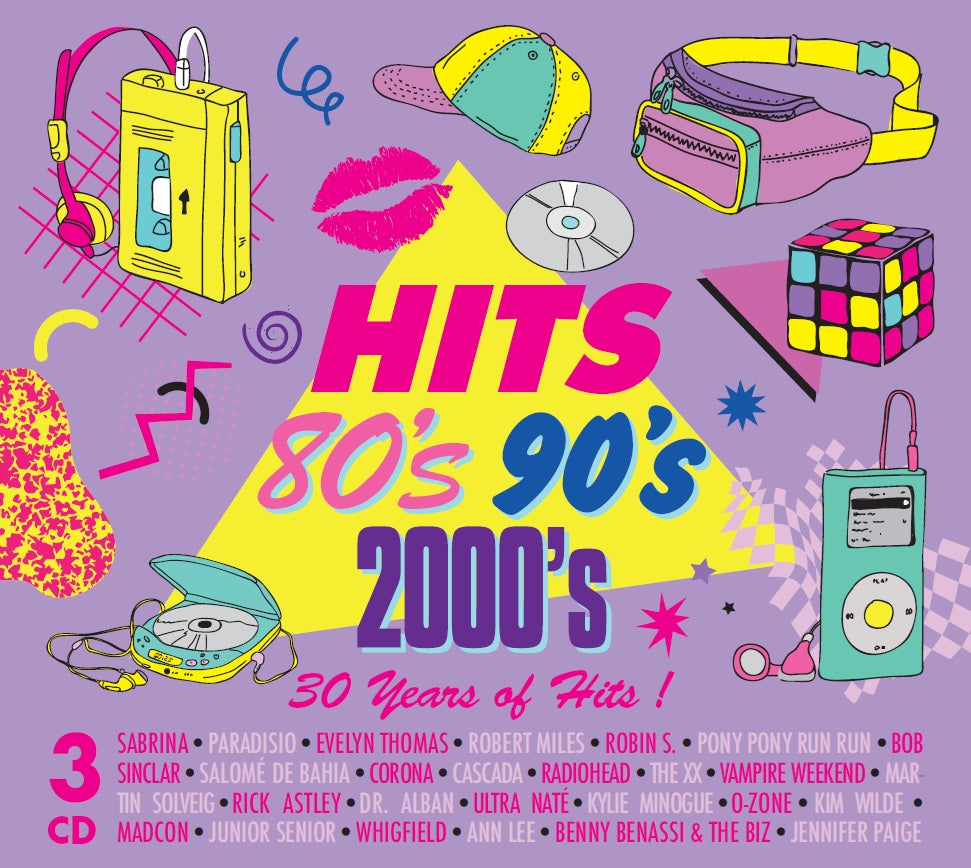 Various Artists - Hits 80s, 90s, 2000s - 30 Years of Hits