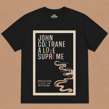 John Coltrane - T-Shirt: A Love Supreme (Black)