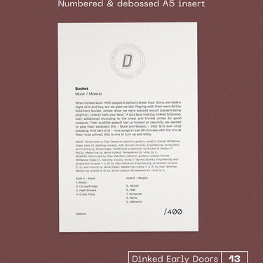 Dinked Early Doors Edition