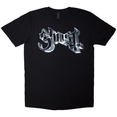 Ghost - Chrome Logo T-shirt