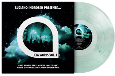 Limited Numbered Crystal Clear & Transparent Green Marbled LP