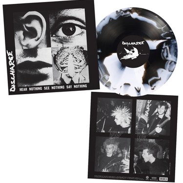 Limited Numbered White and Black Swirled LP