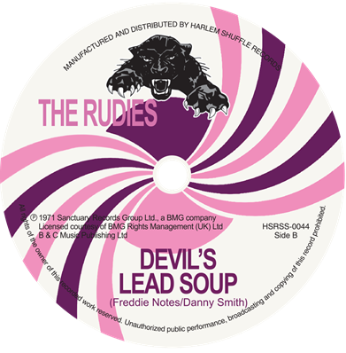 The Rudies - My Sweet Lord / Devil’s Lead Soup