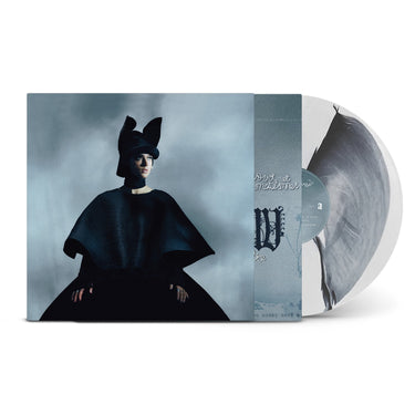 Black Inksplosion on White Eco-vinyl LP + poster