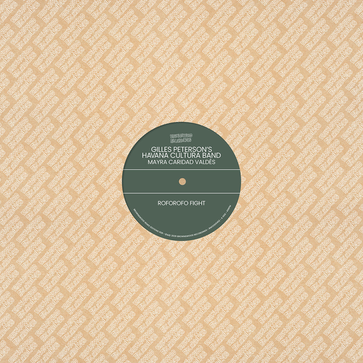 Louie Vega / Gilles Peterson's Havana Cultura Band - Brownswood Remix Editions 008