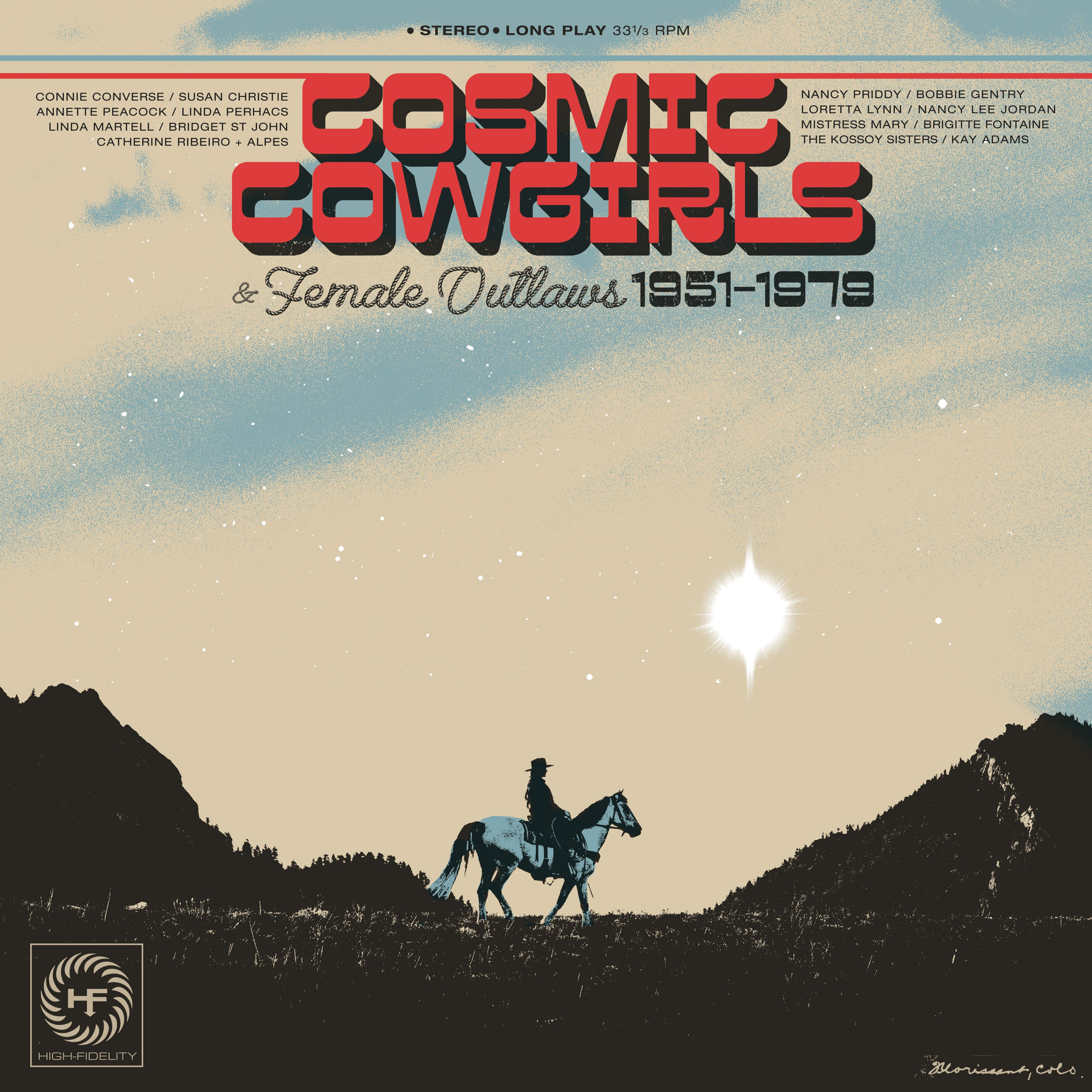 Various Artists - Cosmic Cowgirls & Female Outlaws 1951-1979