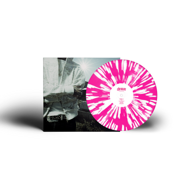 Neon Pink White Splatter LP