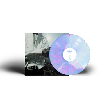 Transparent White Blue Pink Yolk Splatter LP