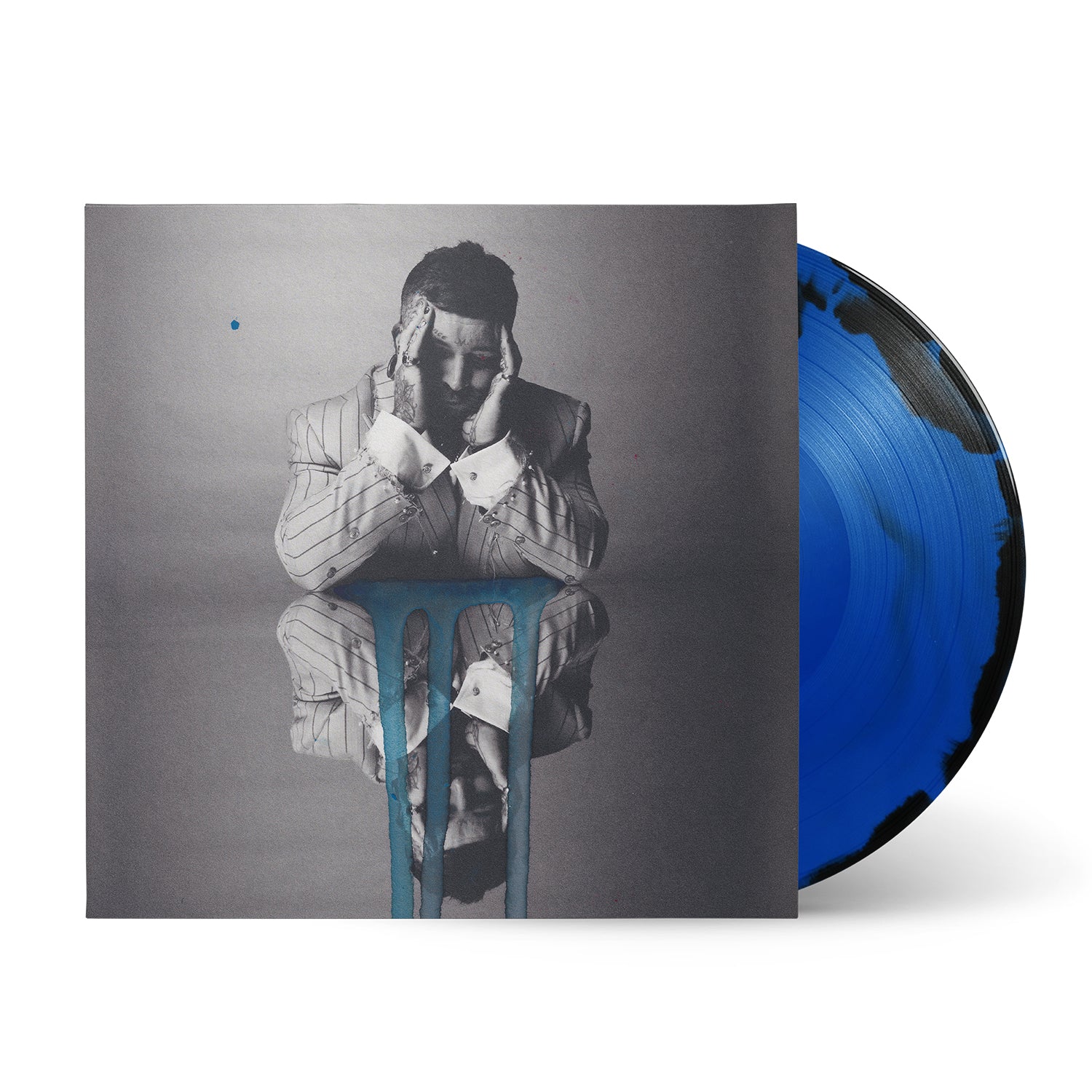 RSD Stores Blue and Black Marble 140g LP