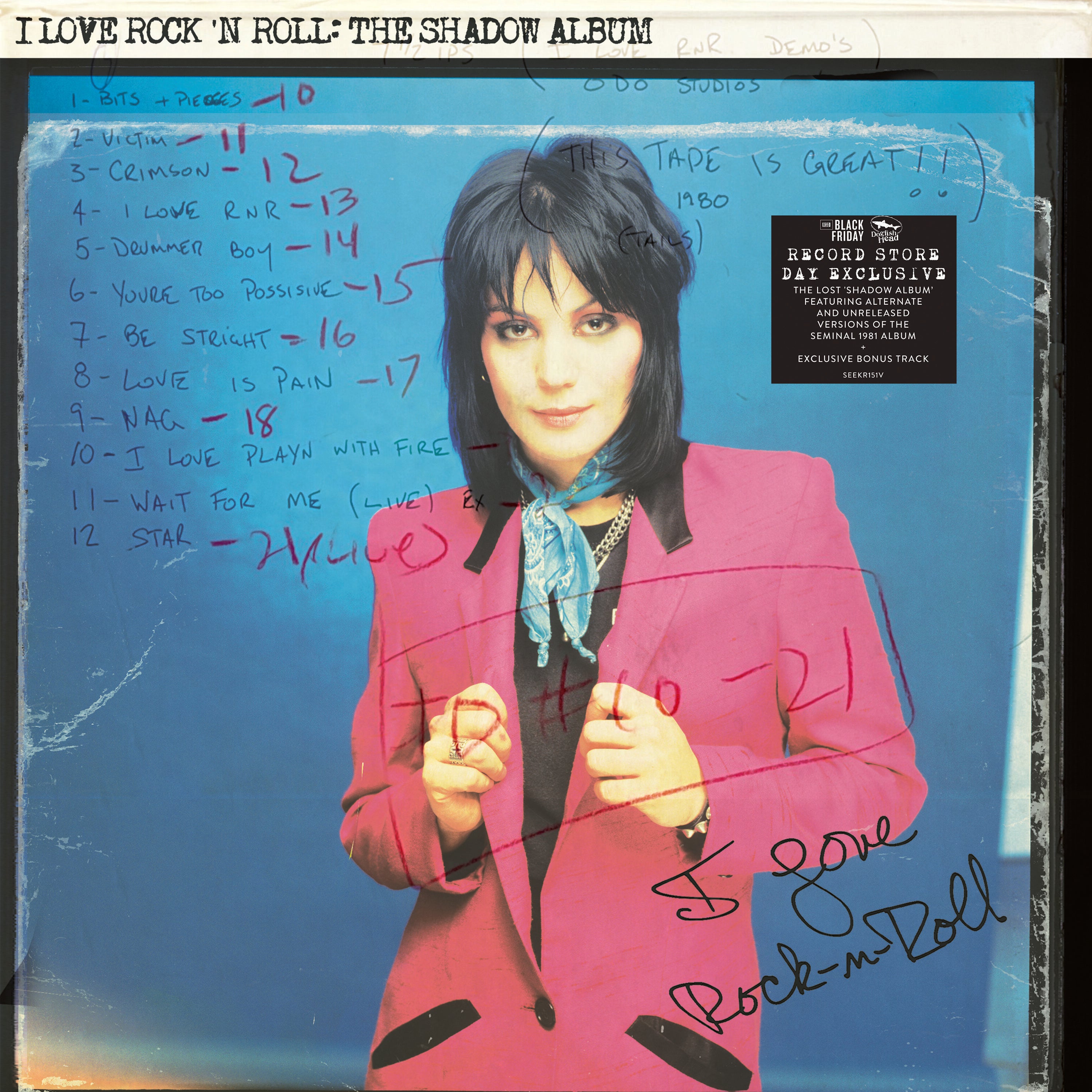 Joan Jett and the Blackhearts - I Love Rock ‘N Roll: The Shadow Album [RSD Black Friday 2026]