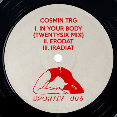 Hand-stamped White Label 12"