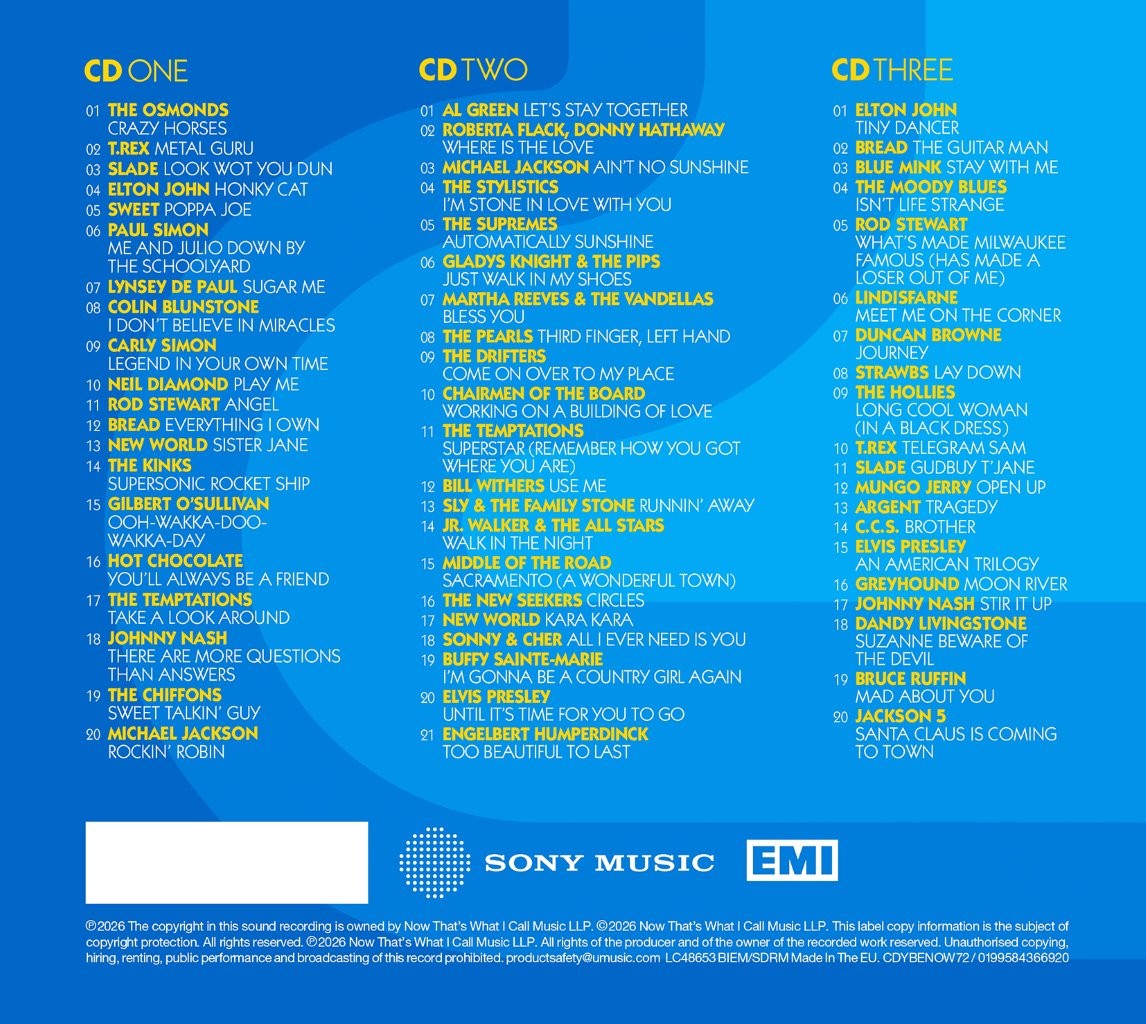 Various Artists - Now Yearbook Extra 1972