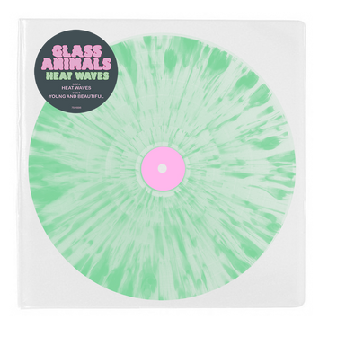 Clear & Green Splatter 7"